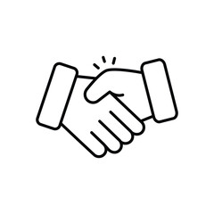 Handshake Vector icon