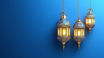 Obraz premium Decorative hanging lamps