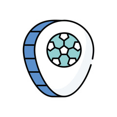 Location vector icon stock illustration
