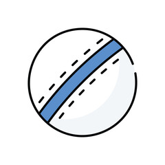 Ball vector icon stock illustration