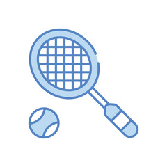 Tennis vector icon stock illustration 