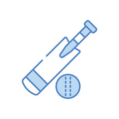 Cricket vector icon stock illustration 
