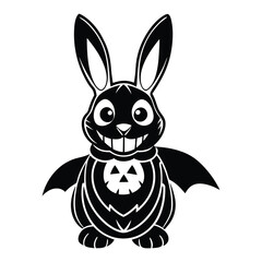 Halloween rabbit Svg