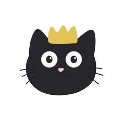 Obraz premium vector illustration of a cat