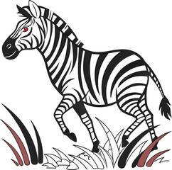 zebra vector illustration