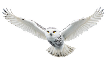 white dove isolated on white
