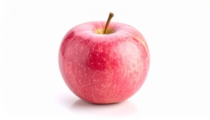 Pink lady apple isolated on white background