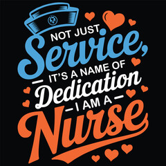 Nurse t-shirt design.