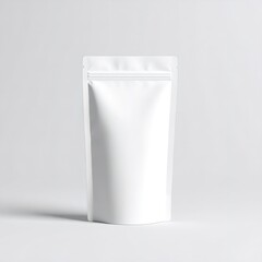  Stand-Up Pouch Packaging Mockup – Front View on Neutral Background