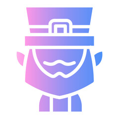 Fototapeta premium culrute Gradient icon