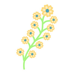 Spring Flower Illustration