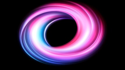 Naklejka premium Abstract swirling circle design