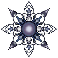  modern mandala design , abstract mandala ornament.