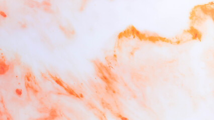 Soft orange and white abstract fluid texture for packaging, wellness branding, meditation graphics, skincare ads, and gentle visual backgrounds in lifestyle or spa content