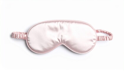 Sleeping mask isolated on white background