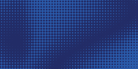 abstract halftone texture blue background in geometric style dot sport