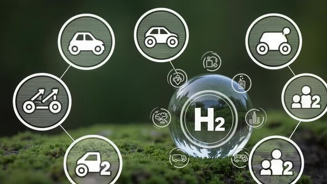 Hidrogen for eco go green