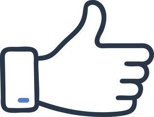 vector thumb up icon