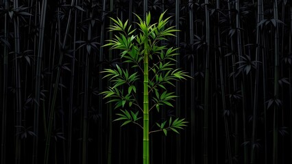 Obraz premium Bamboo forest background