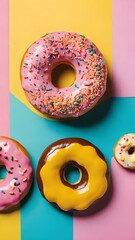 doughnuts with sprinkles