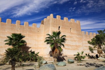 Taroudant ramparts in Morocco