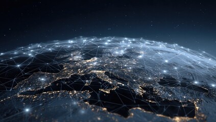 Fototapeta premium Global Network