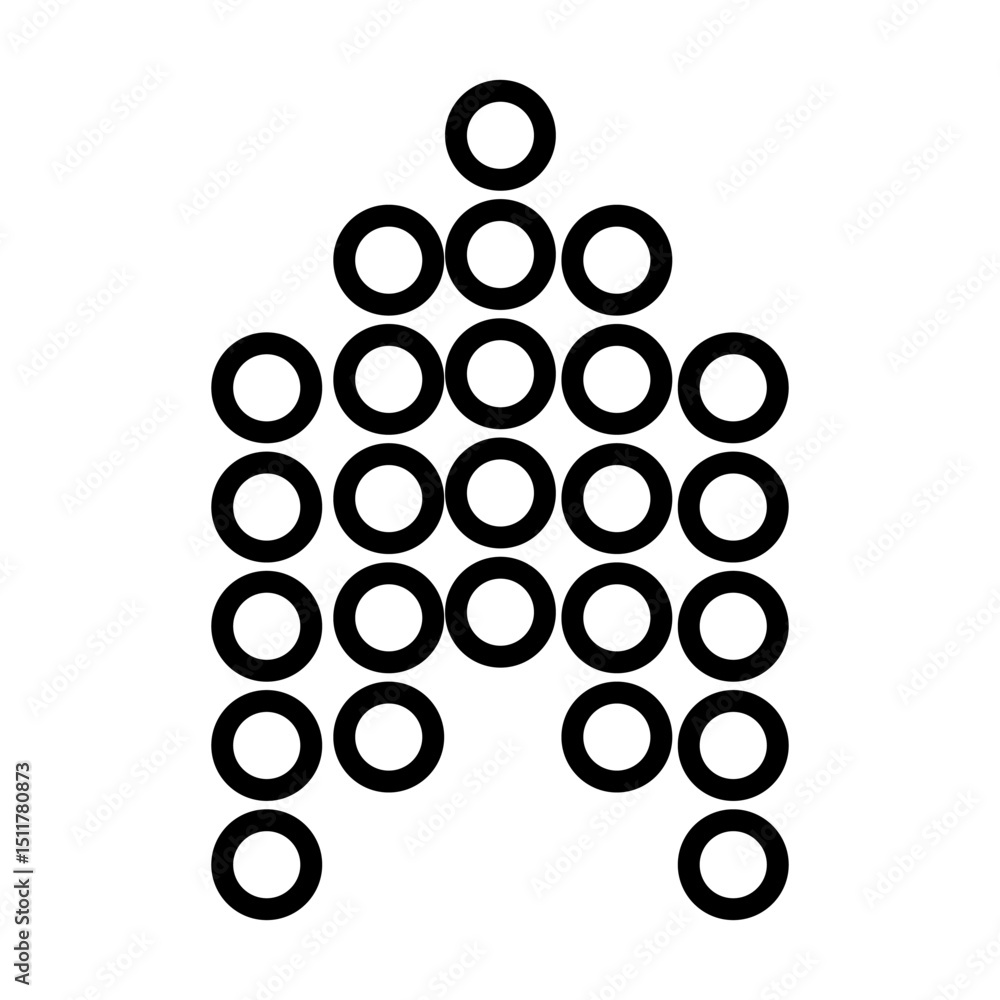 Poster up arrow vector web icon. scroll illustration sign. direction symbol. arrow logo. up web symbol.