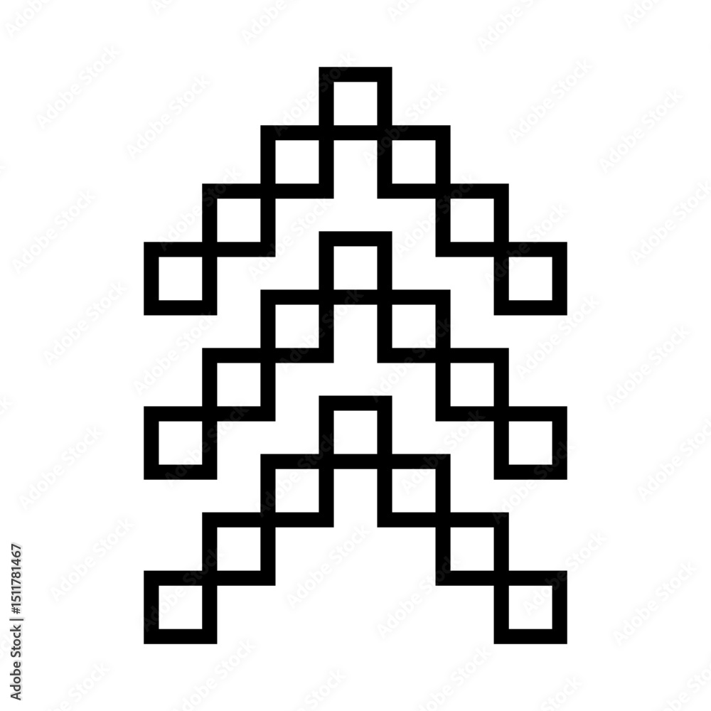 Poster up arrow vector web icon. scroll illustration sign. direction symbol. arrow logo. up web symbol.