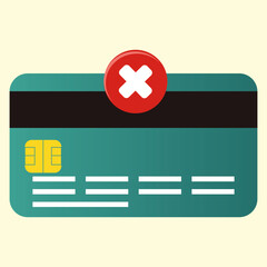 003-004-Credit card with a cross symbol send