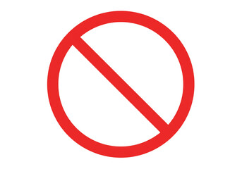 forbidden sign