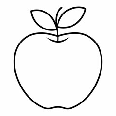 vector apple icon