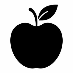 vector illustration of an apple