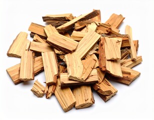 Willow bark medical herb isolated on white background 