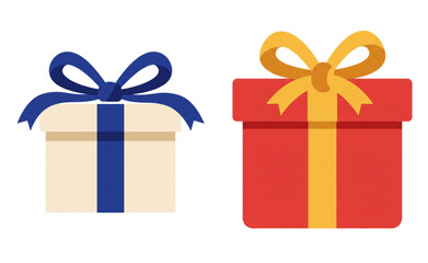 Delightful Gift Boxes Design featuring Scalable Present Icons perfect for Branding and Holiday Projects