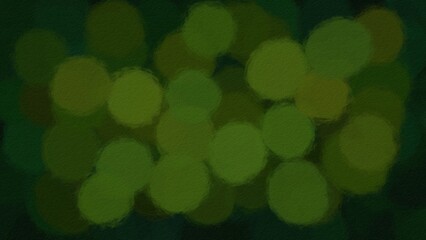 Abstract illustration out of focus style in yellow green color textured background
