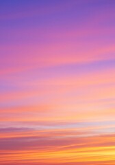 Obraz premium Blurry sunset colors blending into clouds