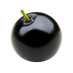 Isolated tropical jaboticaba fruit from Brazil, a fresh and delicious black berry, also known as Brazilian grape