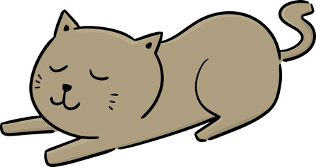 Illustration of cat
