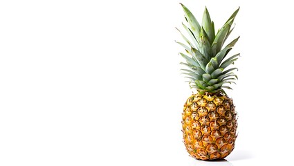Fototapeta premium Fresh Pineapple Harvest, Fruit Photography, Kitchen Setting, Natural Light, Close-Up View, Culinary Delight