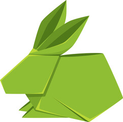 Rabbit Origami Art
