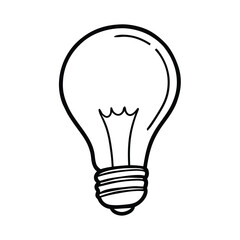 light bulb vector illustration