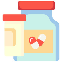 Medication Bottle Icon