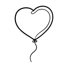 heart shaped balloon