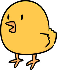 Illustration of chick
