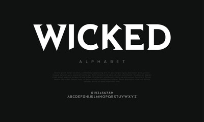 Clean and bold sans serif font for impactful headlines and modern branding projects