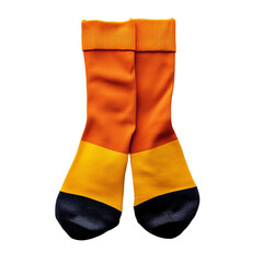 pair of socks isolated on white