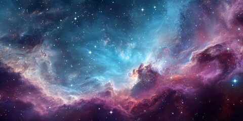 Cosmic Storm of Light and Color