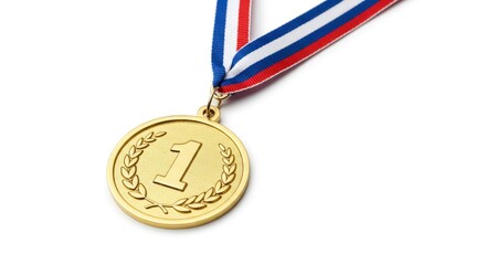 Gold Medal: First Place Award with Classic Laurel Wreath Design