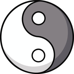 Yin and Yang Symbol Harmony, Balance, and Duality in Eastern Philosophy