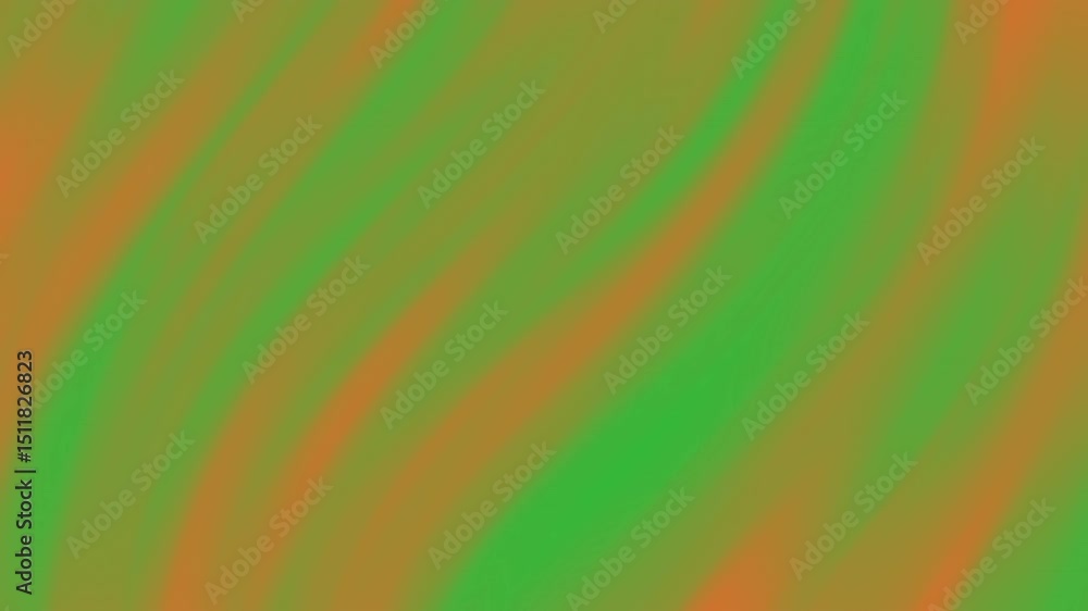 Poster a smooth gradient background featuring diagonal green and orange waves blending seamlessly across th